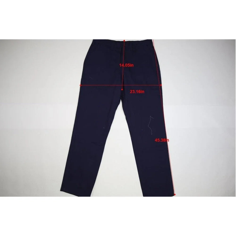 Rasco FR4150 Whipcord Flame Resistant FR Pants Navy Blue Uniform Mens 36x36Opens - Picture 2 of 12